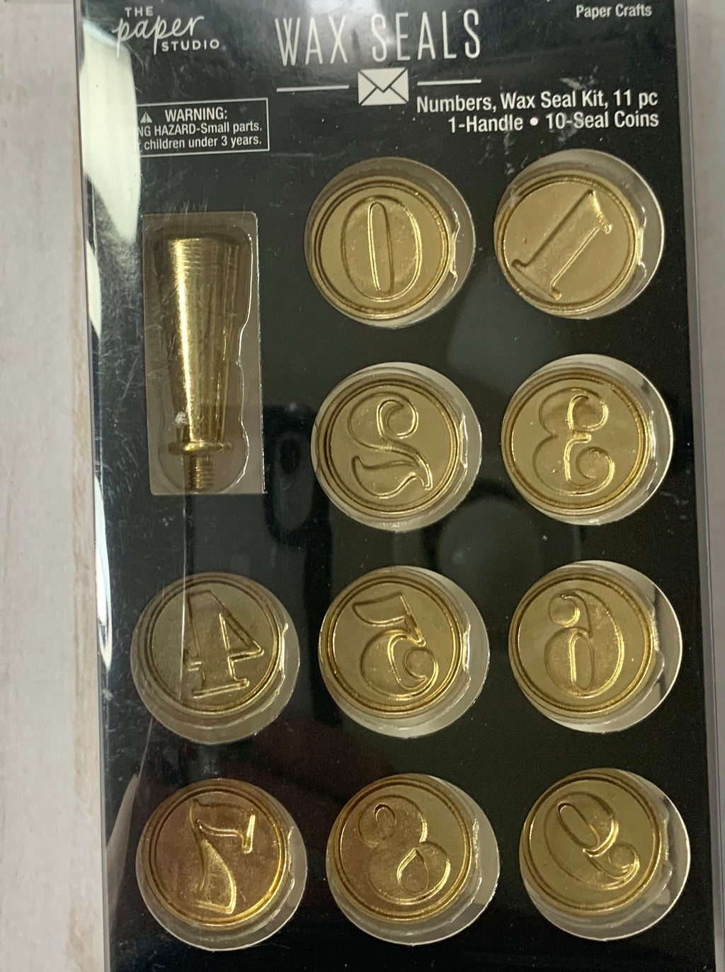 Wax seal dies - Numbers