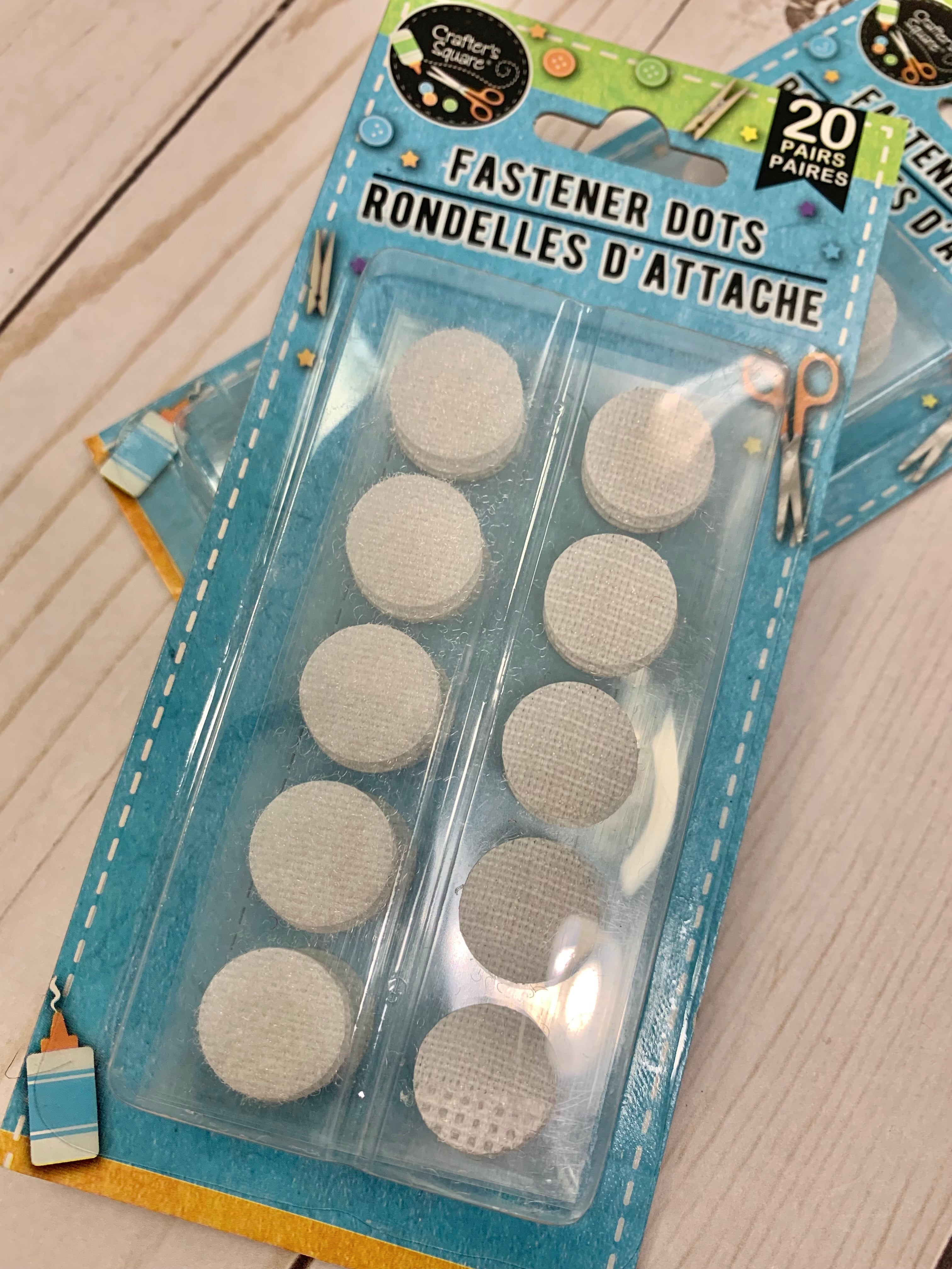 Fastener dots (like Velcro)