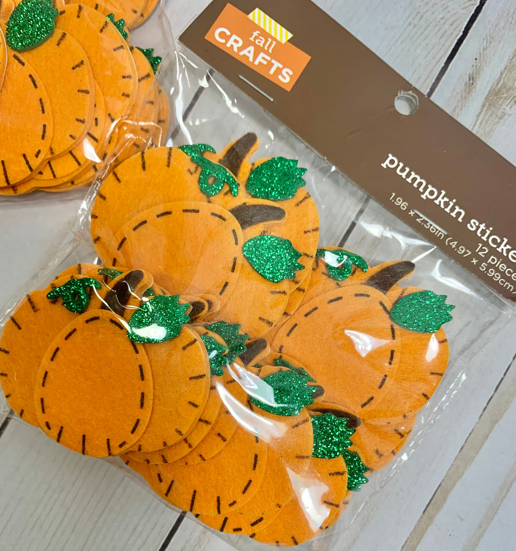 Pumpkin stickers
