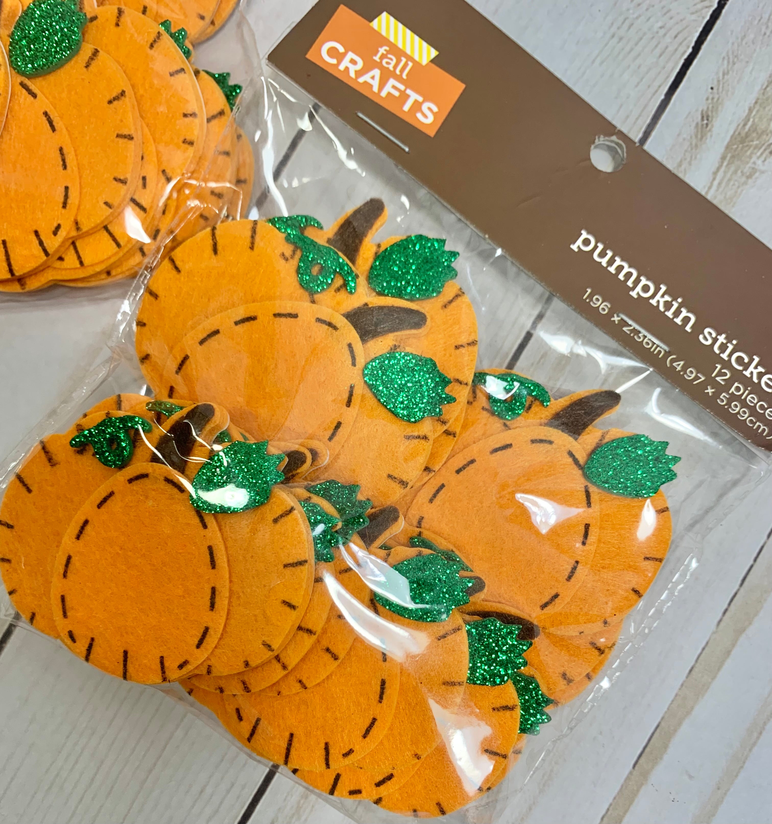 Pumpkin stickers