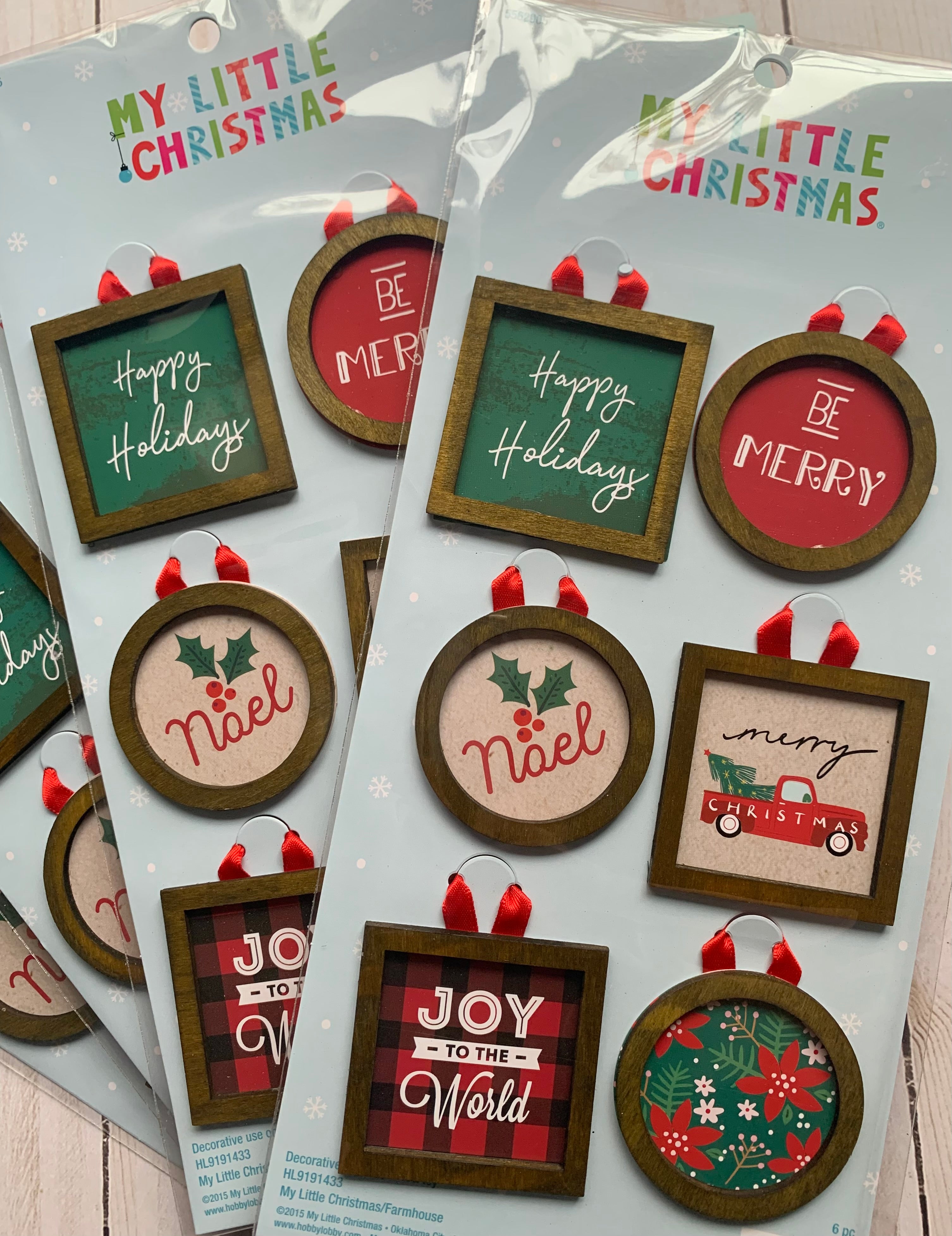 My Little Christmas / Farmhouse ornaments