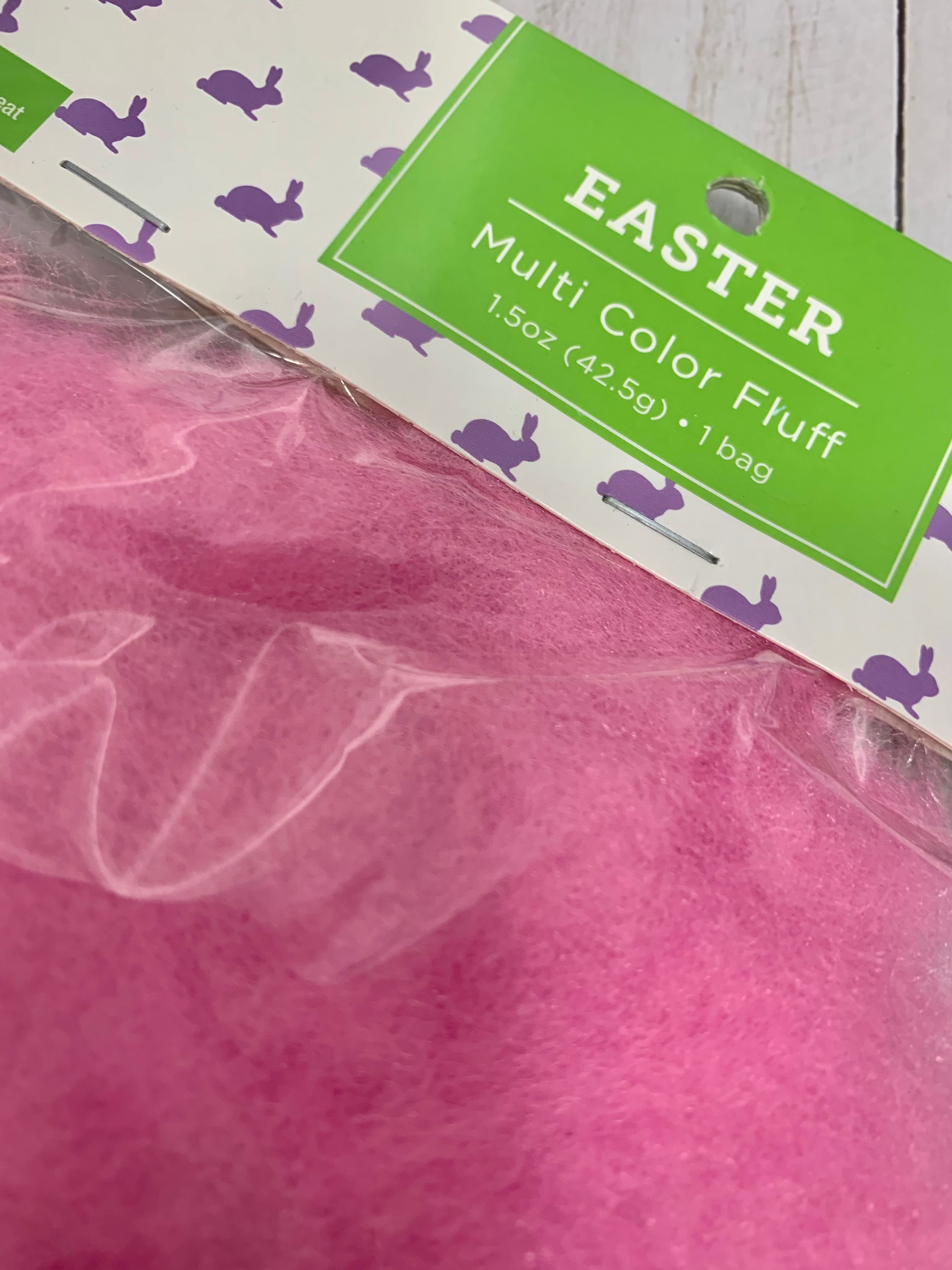 Easter multicolor fluff