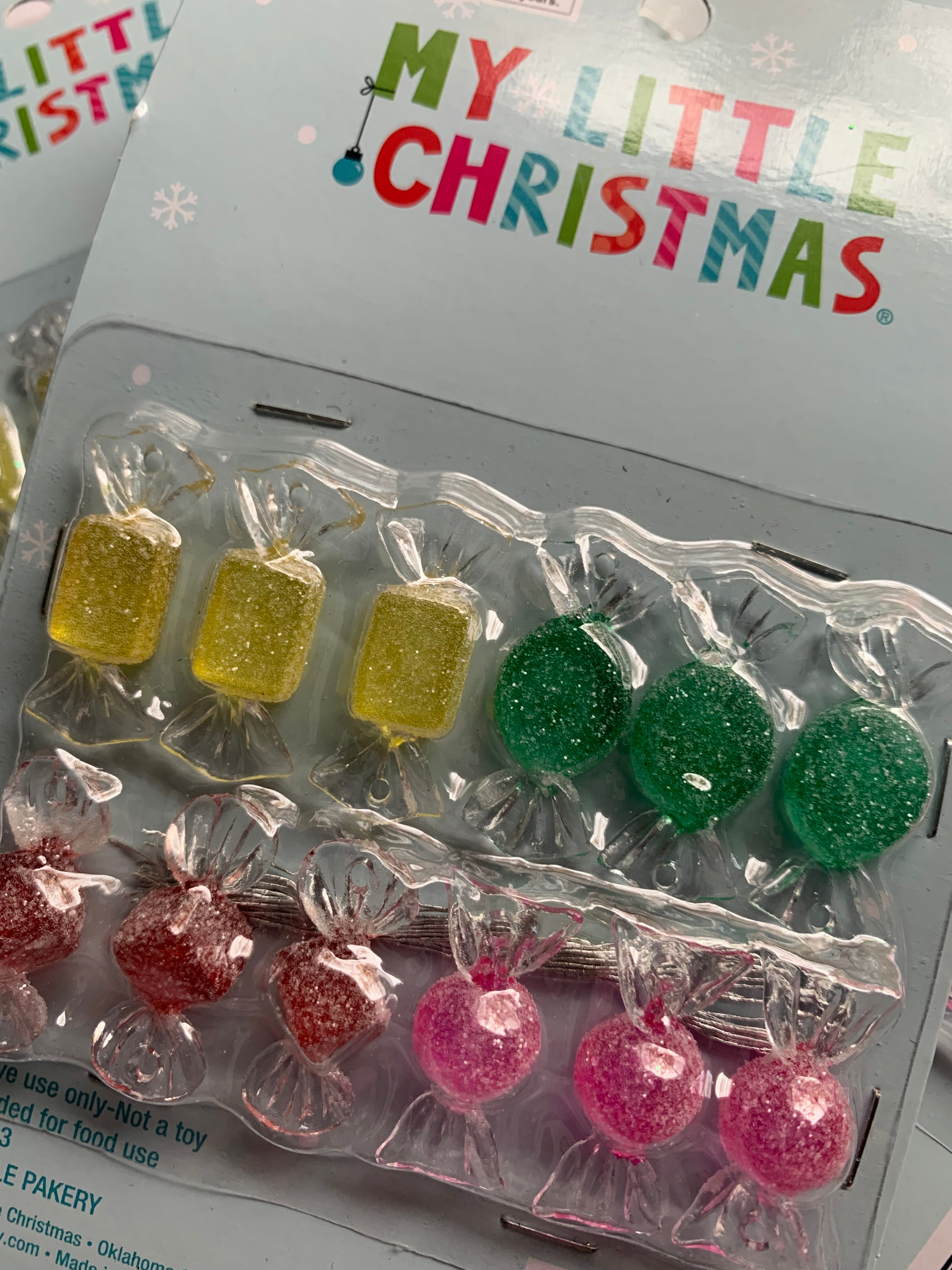 My Little Christmas / North Pole Bakery candy ornaments