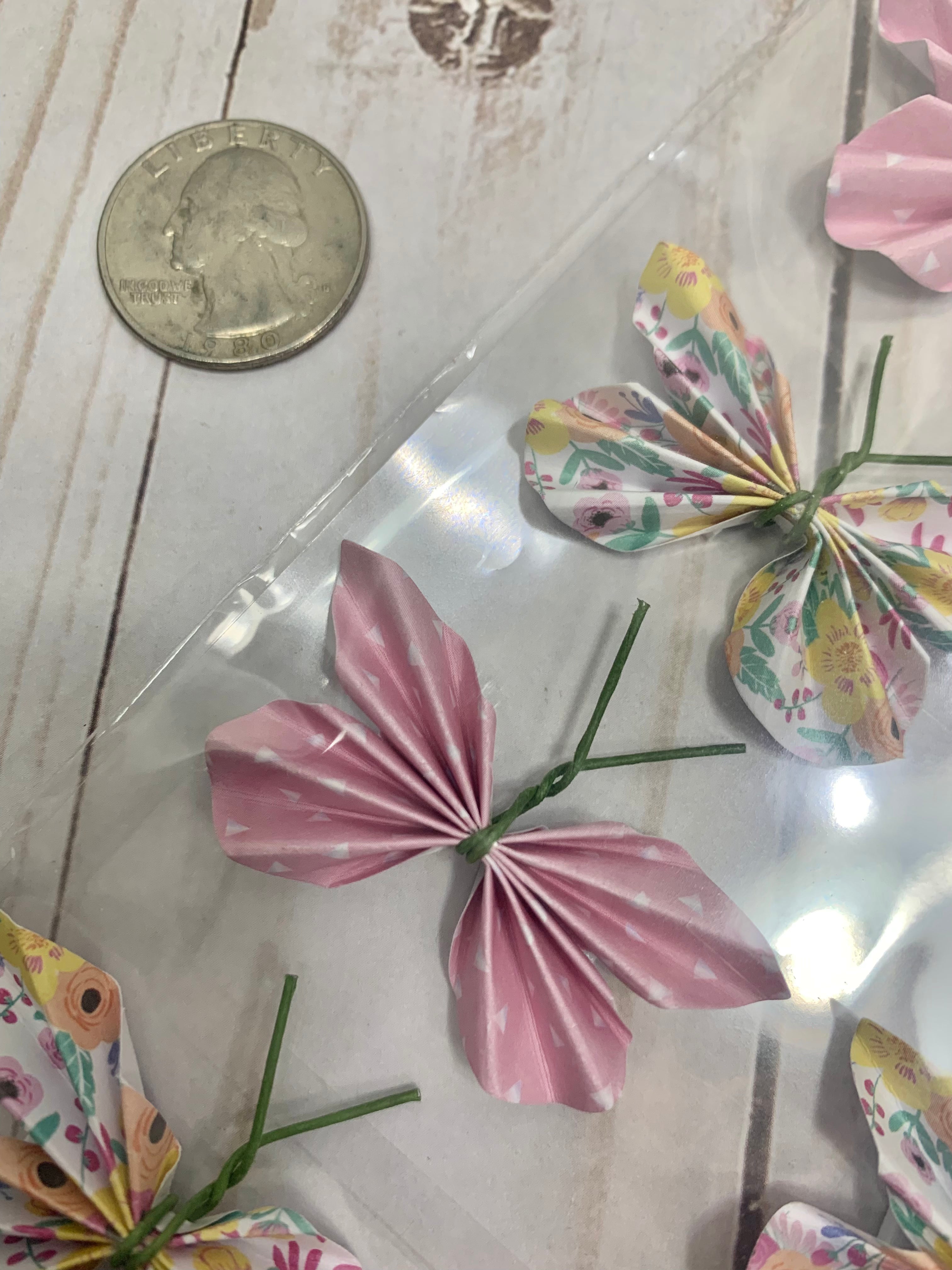 Paper Spring butterflies