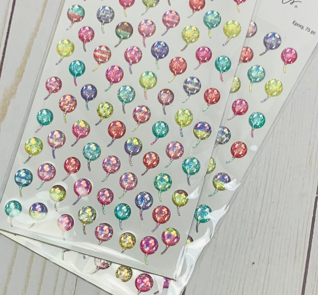 Balloon, epoxy Stick-a-bilities